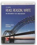 Cover of 'Read Reason Write' by Dorothy U. Seyler