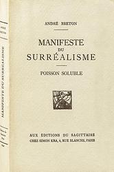 Cover of 'Surrealist Manifesto' by André Breton