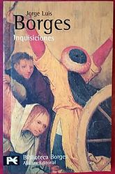 Cover of 'Inquisiciones' by Jorge Luis Borges