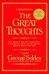 Cover of 'The Great Thoughts' by George Seldes