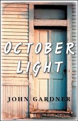 Cover of 'October Light' by John Gardner