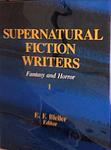 Cover of 'Supernatural Fiction Writers' by Everett F. Bleiler