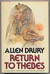 Cover of 'Return To Thebes' by Allen Drury