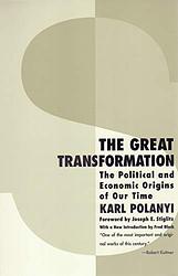 Cover of 'The Great Transformation' by Karl Polanyi