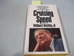 Cover of 'Cruising Speed' by William F. Buckley, Jr