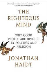 Cover of 'The Righteous Mind' by Jonathan Haidt