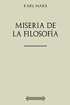 Cover of 'Miseria De La Filosofía' by Karl Marx