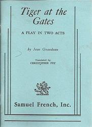 Cover of 'Tiger At The Gates' by Jean Giraudoux