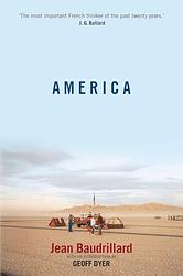 Cover of 'America' by Jean Baudrillard