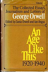 Cover of 'Collected Essays of George Orwell' by George Orwell