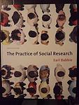Cover of 'The Practice Of Social Research' by Earl R. Babbie