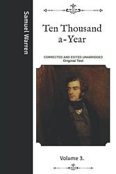 Cover of 'Ten Thousand A Year' by Samuel Warren