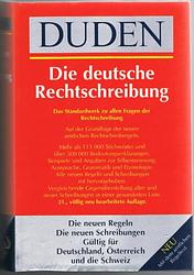 Cover of 'Duden. Die Deutsche Rechtschreibung' by Unknown