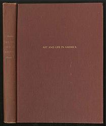 Cover of 'Art and Life in America' by Oliver W. Larkin