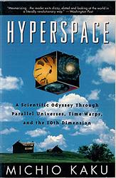 Cover of 'Hyperspace' by Michio Kaku