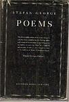 Cover of 'Poems Of Stefan George' by Stefan George