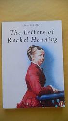 Cover of 'The Letters Of Rachel Henning' by Rachel Henning
