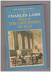 Cover of 'Essays' by Charles Lamb