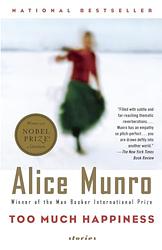 Cover of 'Too Much Happiness' by Alice Munro