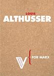 Cover of 'For Marx' by Louis Althusser