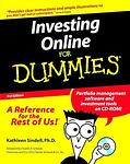 Cover of 'Investing Online For Dummies' by Kathleen Sindell