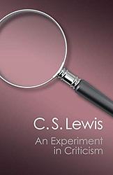 Cover of 'An Experiment In Criticism' by C. S. Lewis