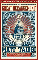 Cover of 'The Great Derangement' by Matt Taibbi