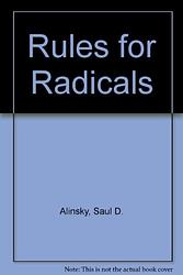 Cover of 'Rules For Radicals' by Saul D. Alinsky
